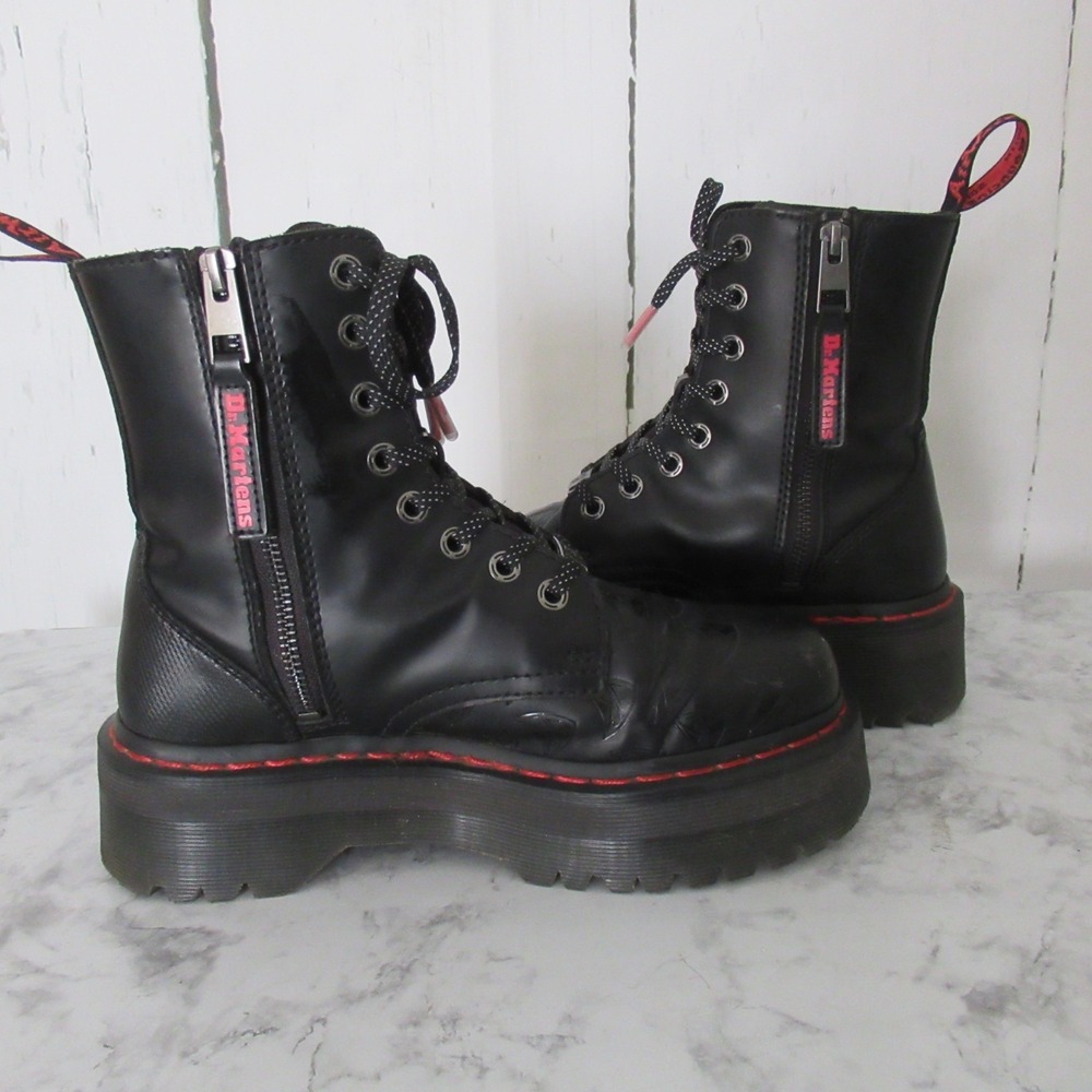 Dr Martens Boots W 7 M 6 EU 38 Jadon Blade Runner Black Platform Limited Edition - Picture 9 of 12